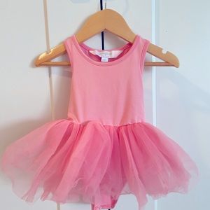I Love Plum pink tutu dress / size 1T